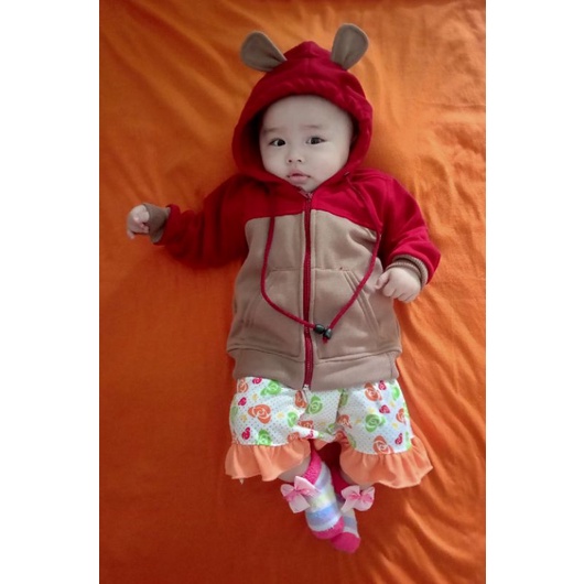 Jaket Bayi Newborn Karakter Kelinci-2