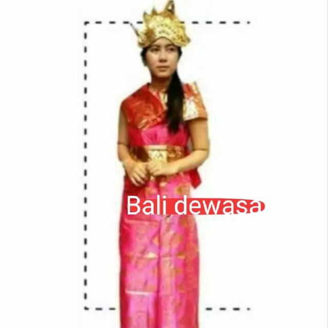 Baju adat bali dewasa perempuan