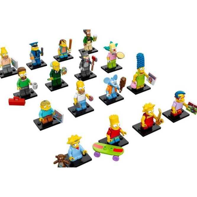 LEGO 71005 MINIFIGURES The Simpsons Series Complet Set