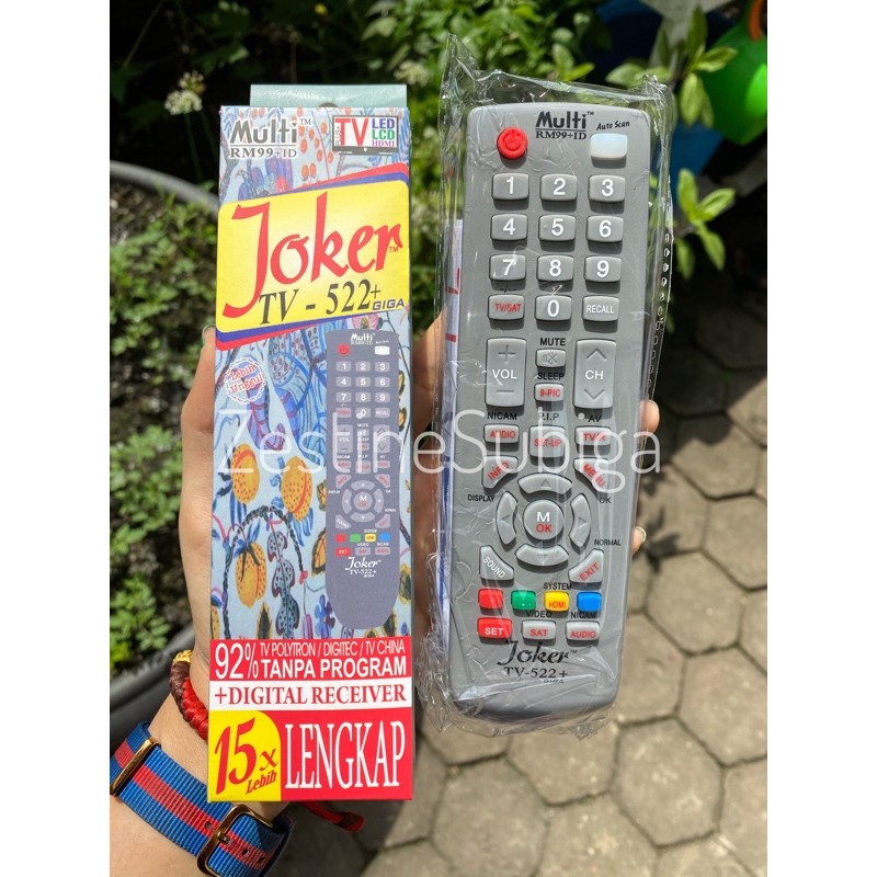 Remote Remot TV Multi JOKER TV-522+ GIGA