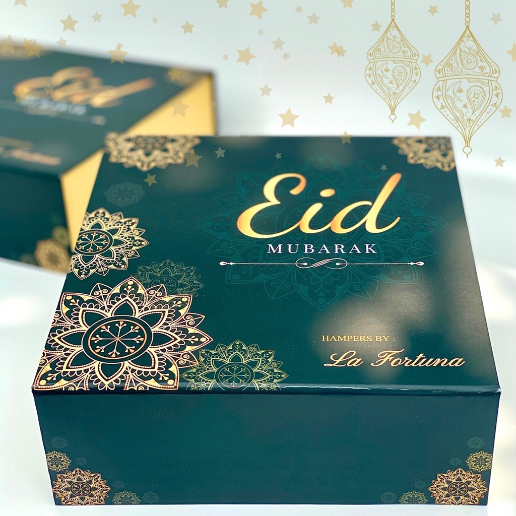 EID MUBARAK EDITION HAMPERS LEBARAN - LA FORTUNA REED DIFFUSER 50ml HAMPERS | HAMPERS LEBARAN | BINGKISAN LEBARAN | PEWANGI PENGHARUM RUANGAN | AROMATHERAPY