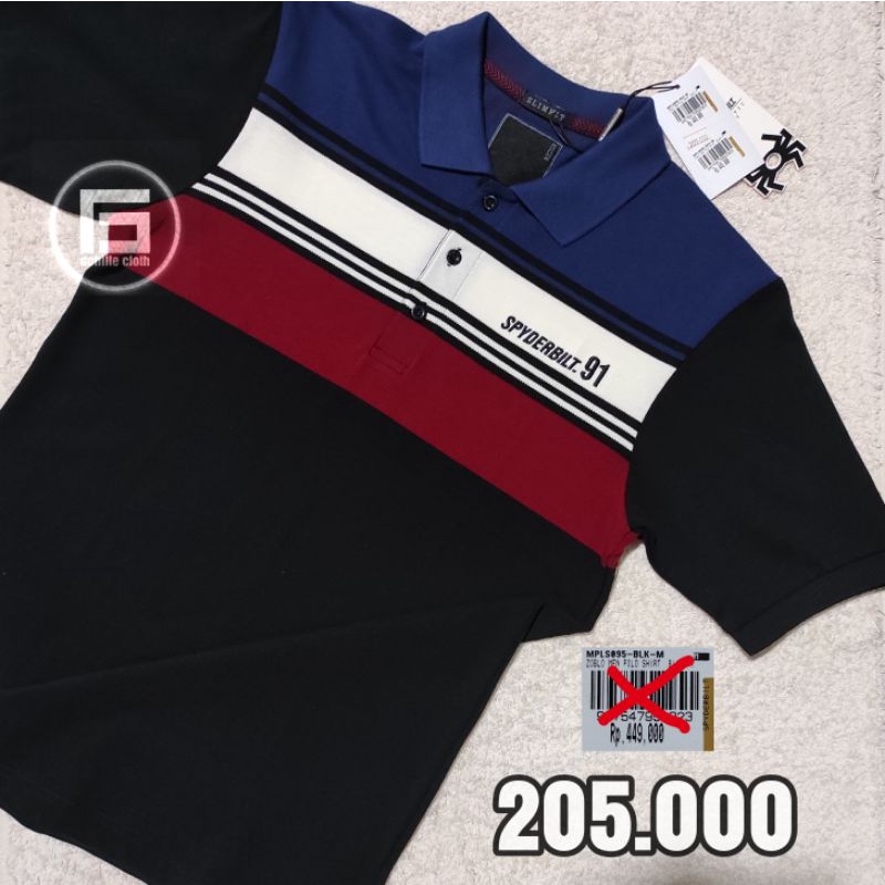 kaos polo spyderbilt original, M