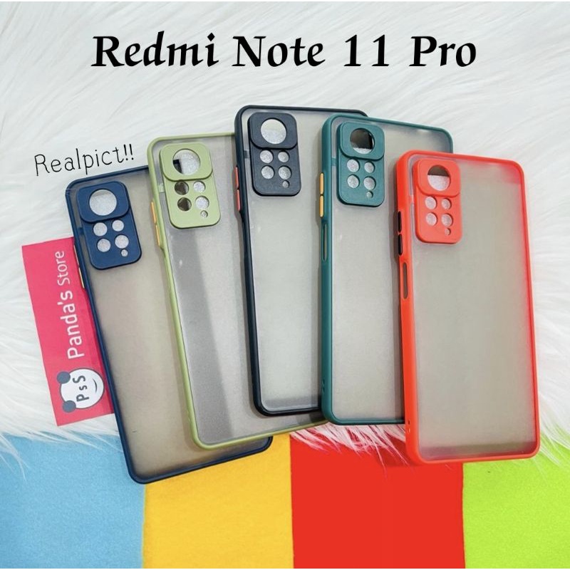 Case Redmi Note 11 Pro 4G / 5G Softcase My choice Original + Ring Kamera / Pelindung Kamera (PsS)