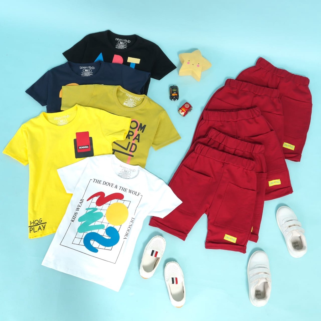 SETELAN ANAK LAKI-LAKI DAILY SUIT 4-12 TAHUN