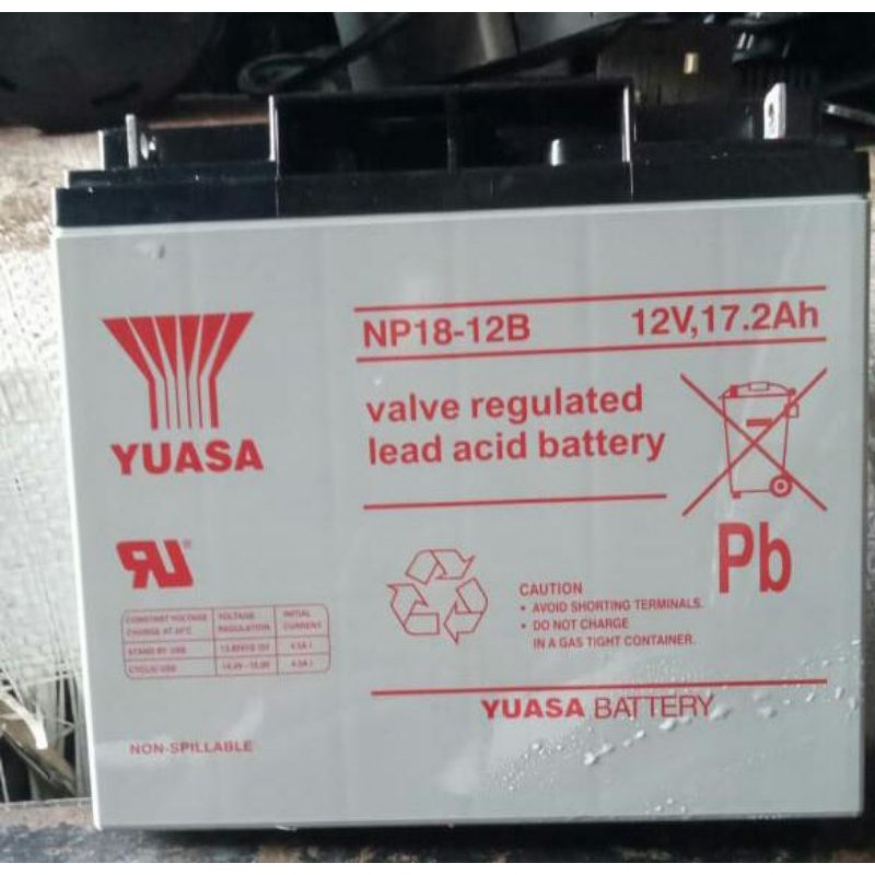 aki sepeda motor listrik mrek YUASA