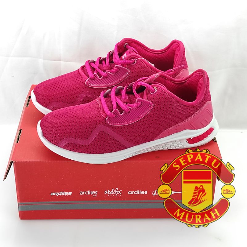 Sepatu Ardiles Anak Perempuan GIS-NUGGET (6) MERAH FUSHIA