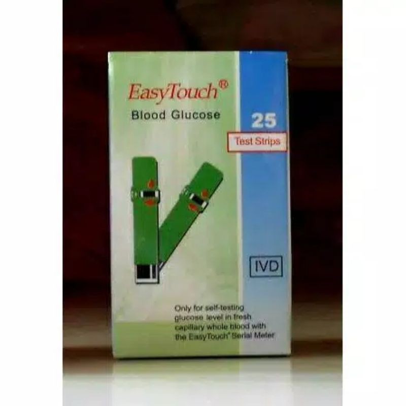 strip gula easy touch/strip glukosa easy touch