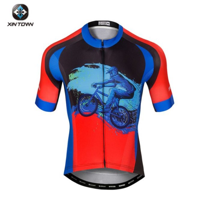 Baju Jersey Cycling Sepeda Import XINTOWN Bahan Premium