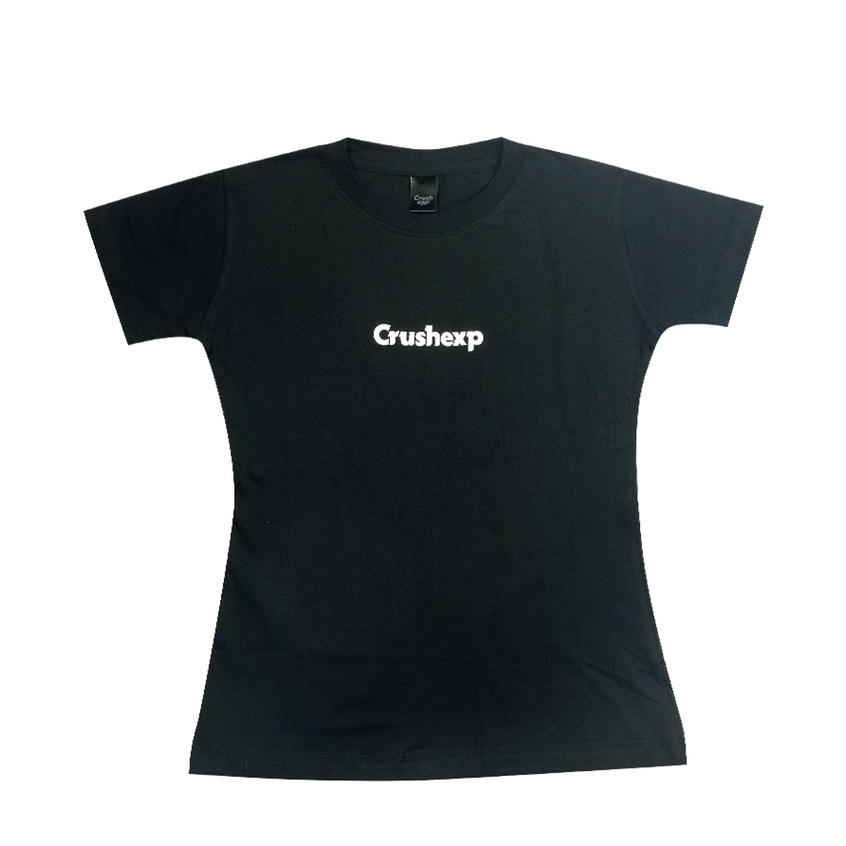 CRUSH EXP Kaos Cewek TBS0068 - BLACK