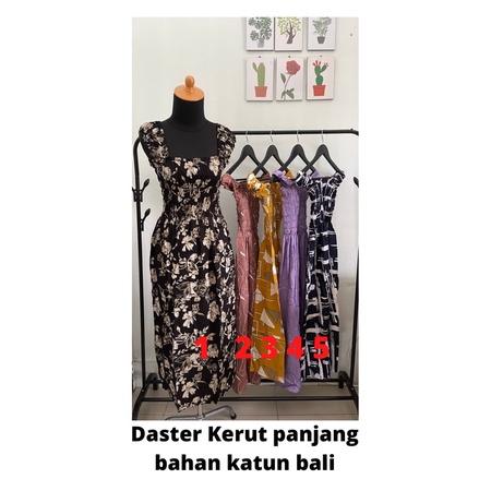 Daster Kerut Panjang
