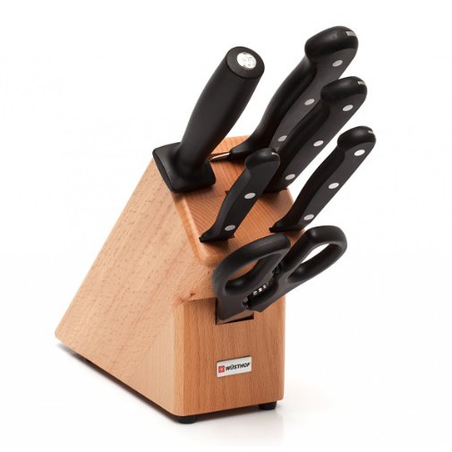 

Wusthof Gourmet Knife Block Set with 6pcs