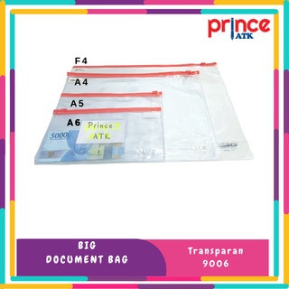 BIG DOCUMENT BAG TRANSPARAN / POCKET FILE 9006