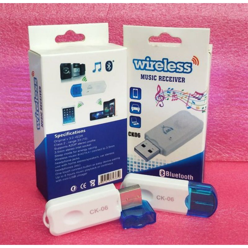 Royalking_AUDIO BLUETOOTH receiver ck 06 / USB BLUETOOTH RECEIVER SALON Murah