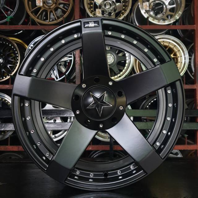 Velg R/Ring 17 Rock Star Baleno Innova Xtrail Xenia Mobilio Carens Livina Evalia dll