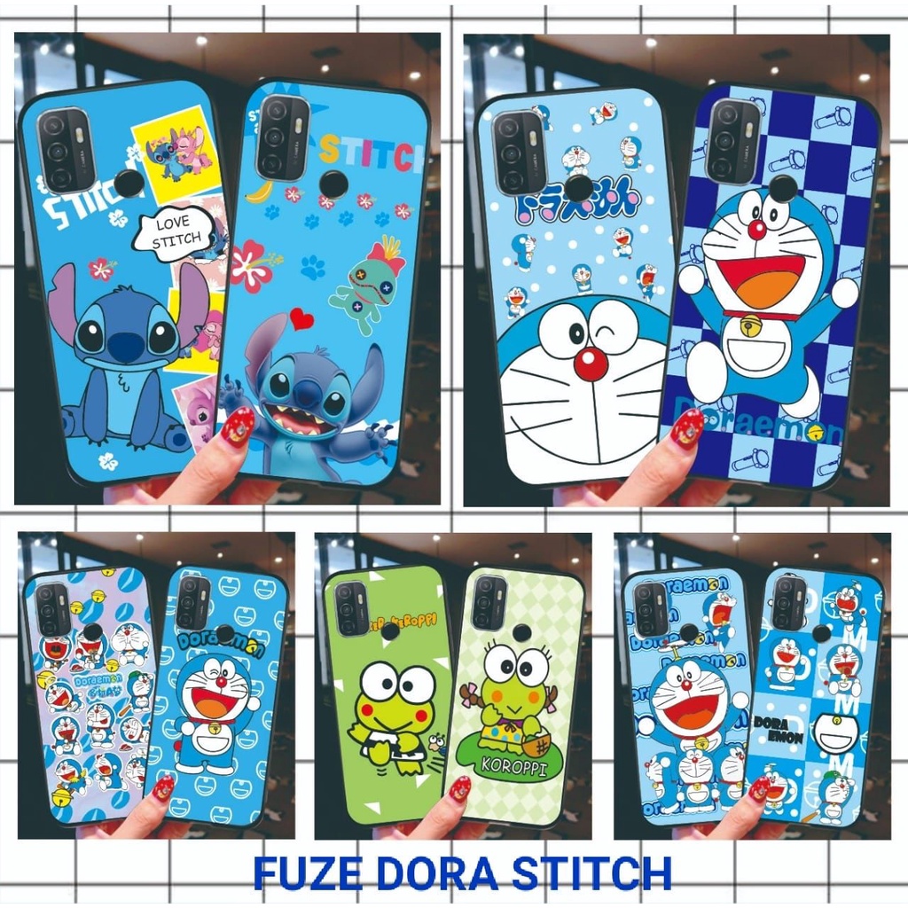 VIVO Y30/50 Case Fuze Karakter Doraemon Keropi Stitch dll