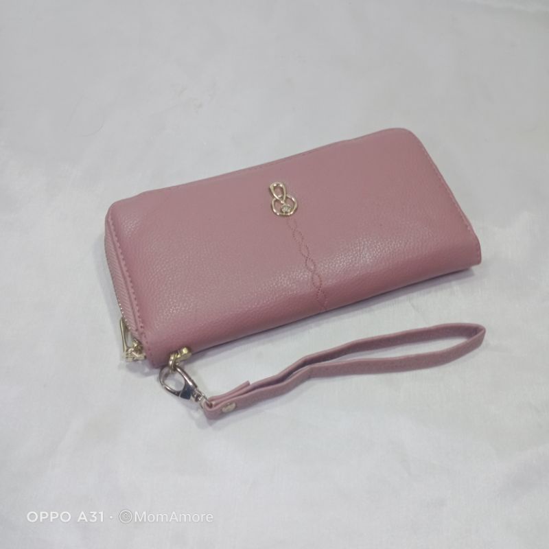 Dompet Wanita Lipat Panjang Kulit Second Preloved Original Import Murah