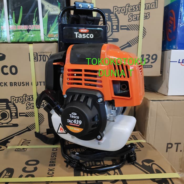 Mesin Potong Rumput Gendong Brush Cutter 4 Stroke TASCO 439 TAC