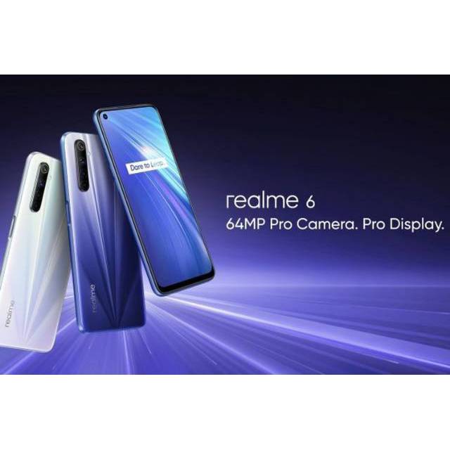 Handphone Realme 6 RAM 4/128 gb