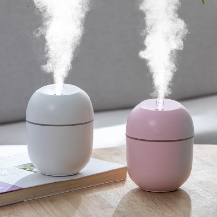 COD✨Humidifier USB Charging Purifier Lampu LED Diffuser Portabel Mini