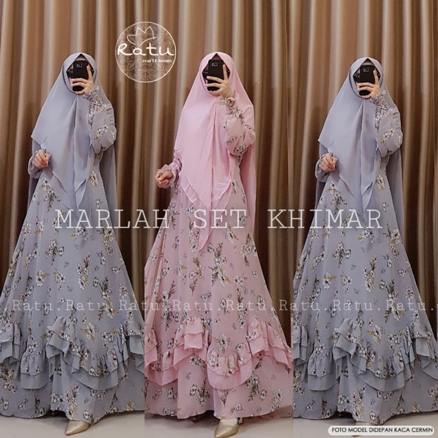 Marlah Set Syari Ori Ratu