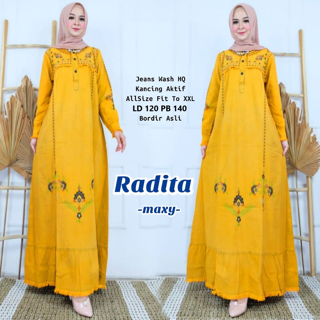 HOME DRESS JUMBO JEANS RADITA MAXY GBM