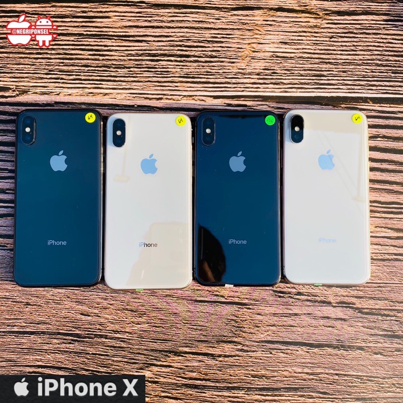 APPLE IPHONE X Fulset ORIGINAL SATU MILIAR PERSEN