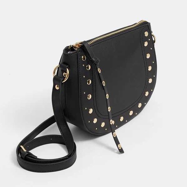 PGBAGS-Tas Wanita Stradavarius Oval Studd Sling Bag IMPORT/PREMIUM#100616