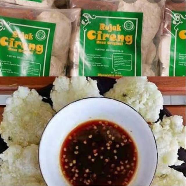 Cireng bumbu rujak cireng rujak