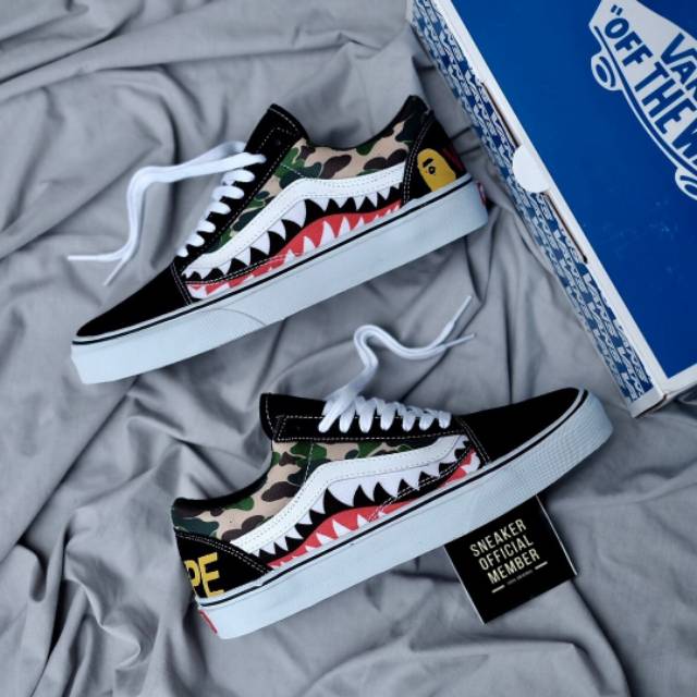 harga vans bape original