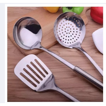 ALAT MEMASAK DAPUR SUDEK / IRUS / EROS / SENDOK SOP / CENTONG / CIDUK / SEROKAN / SPATULA SET - SPAT