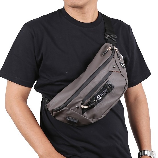 WaistBag Usb Buffback Wilson Premium Waterfroop Free Keychain