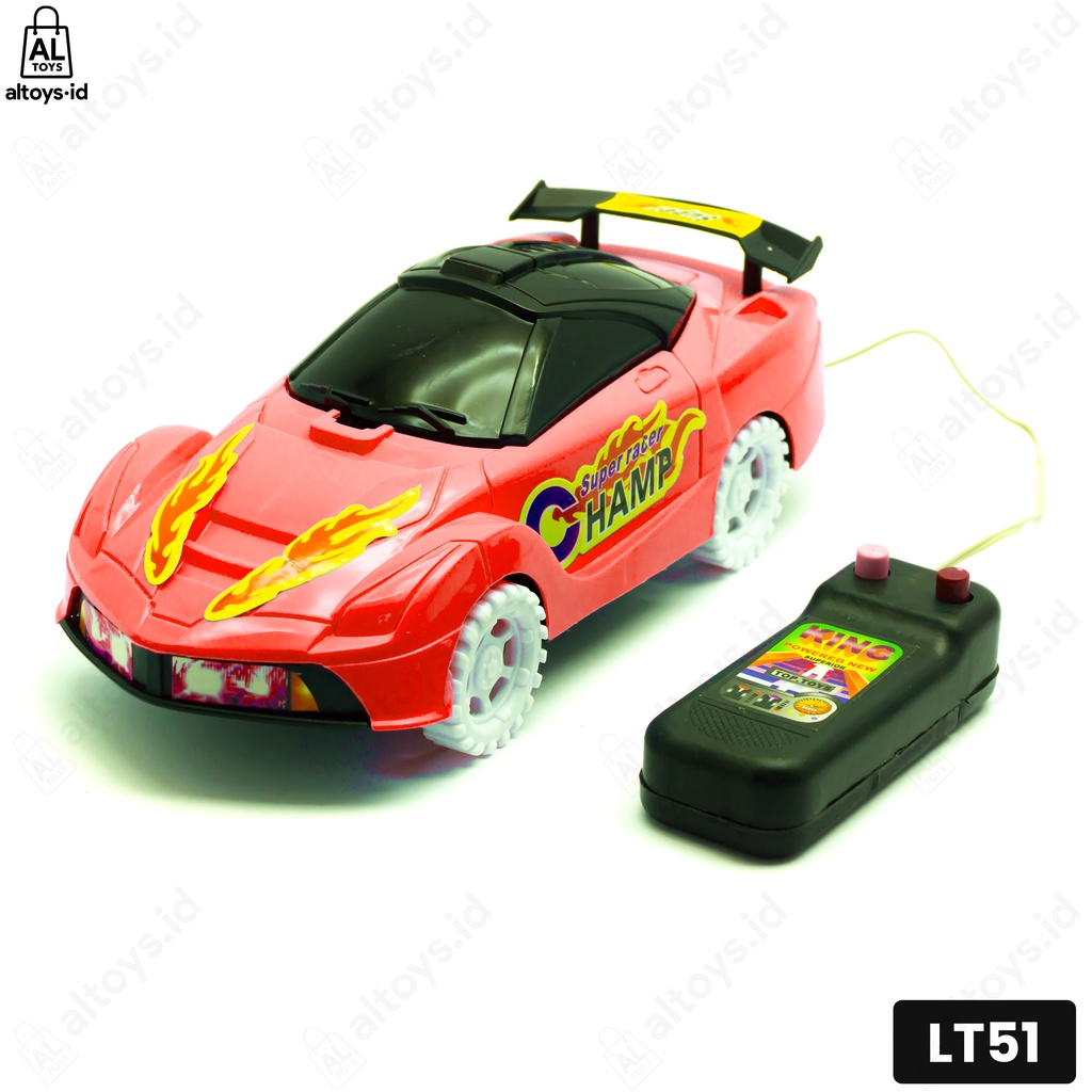 Mainan Mobil Remote Control Kabel Murah Super Car Fast &amp; Furious LT51