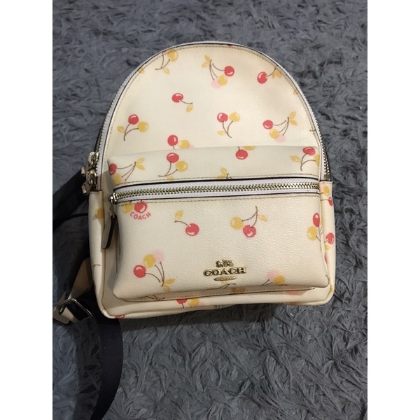 coach tas ransel mini charlie backpack VGC