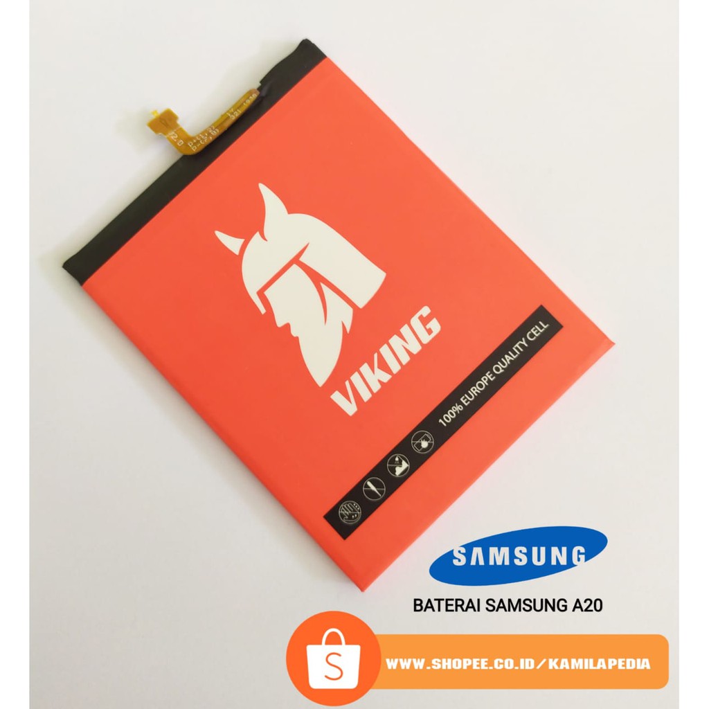 Baterai Samsung A20 Double Power Merk Viking / Baterai Double Power Samsung A20 Double Power