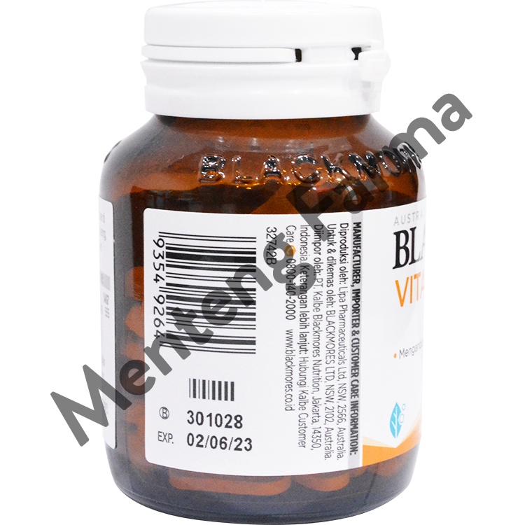 Blackmores Vitamin C 500 - Suplemen Peningkat Sistem Imun Tubuh