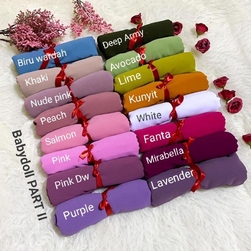 PASHMINA CERUTY BABYDOLL PART 2