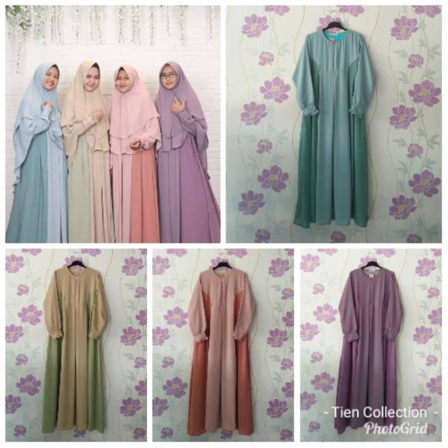 GAMIS FITRI Hijab Alila Gamis Syari Dress Formal Busui Friendly