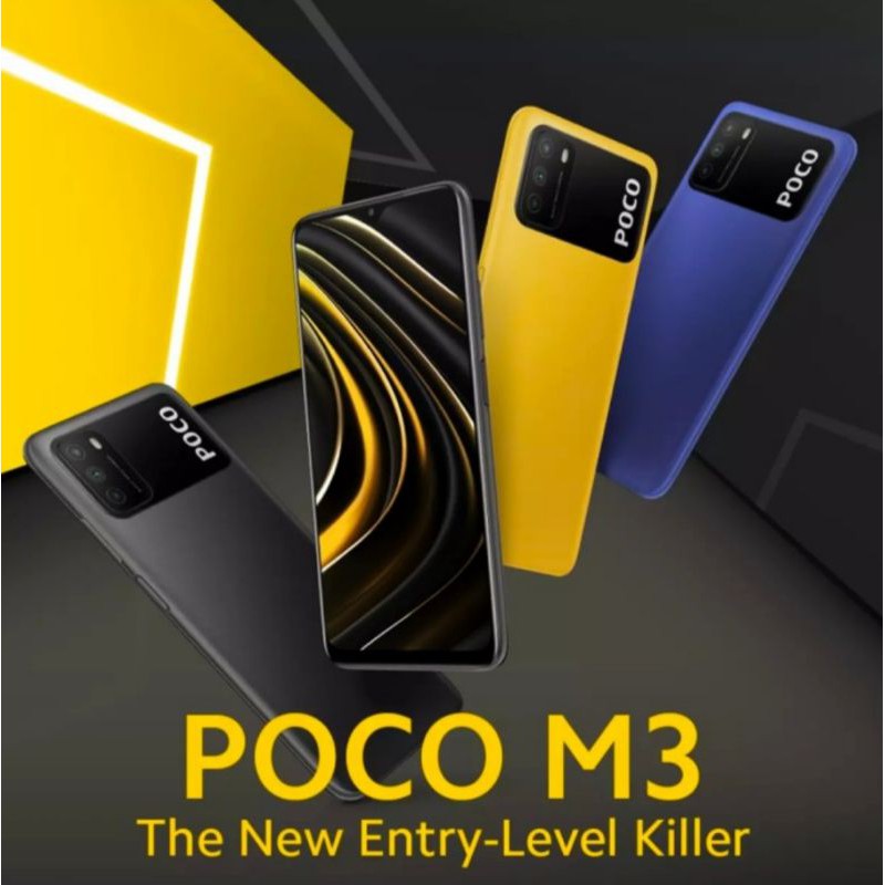 XIAOMI POCO M3 RAM 6 GB ROM 128 GB GARANSI RESMI BY XIAOMI