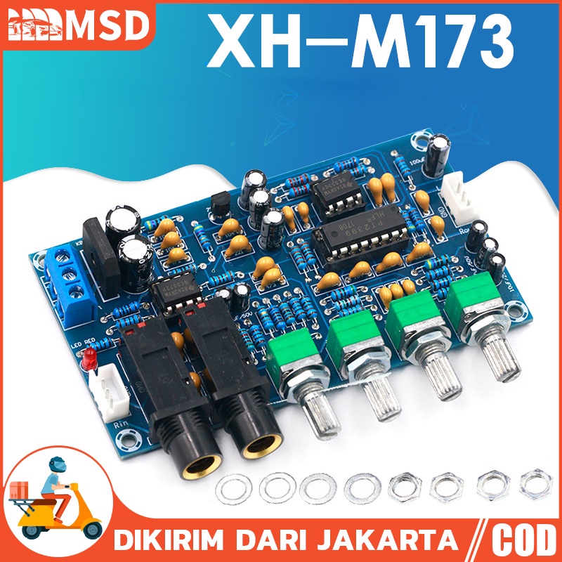 XH-M173 PT2399 POWER AMPLIFIER DIGITAL AUDIO M173 SUBWOOFER SPEAKER Papan Amplifier Power Supply Dual Power Supply Untuk Karaoke