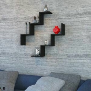 rak dinding flat set minimalis nempel kayu putih coklat rak dinding flat set minimalis nempel kayu putih coklat