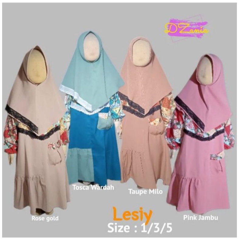 Lesiy Gamis katun anak perempuan gamis anak perempuan gamis katun jepang gamis katun motif anak pera