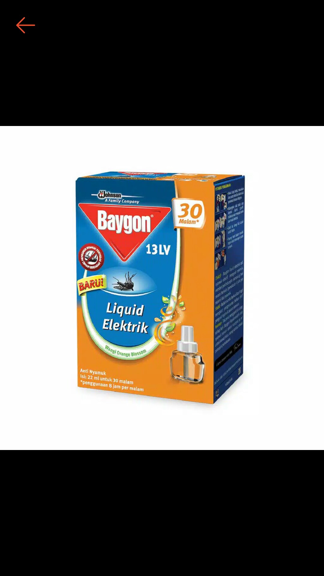 Baygon Liquid Elektrik Refill 22ml