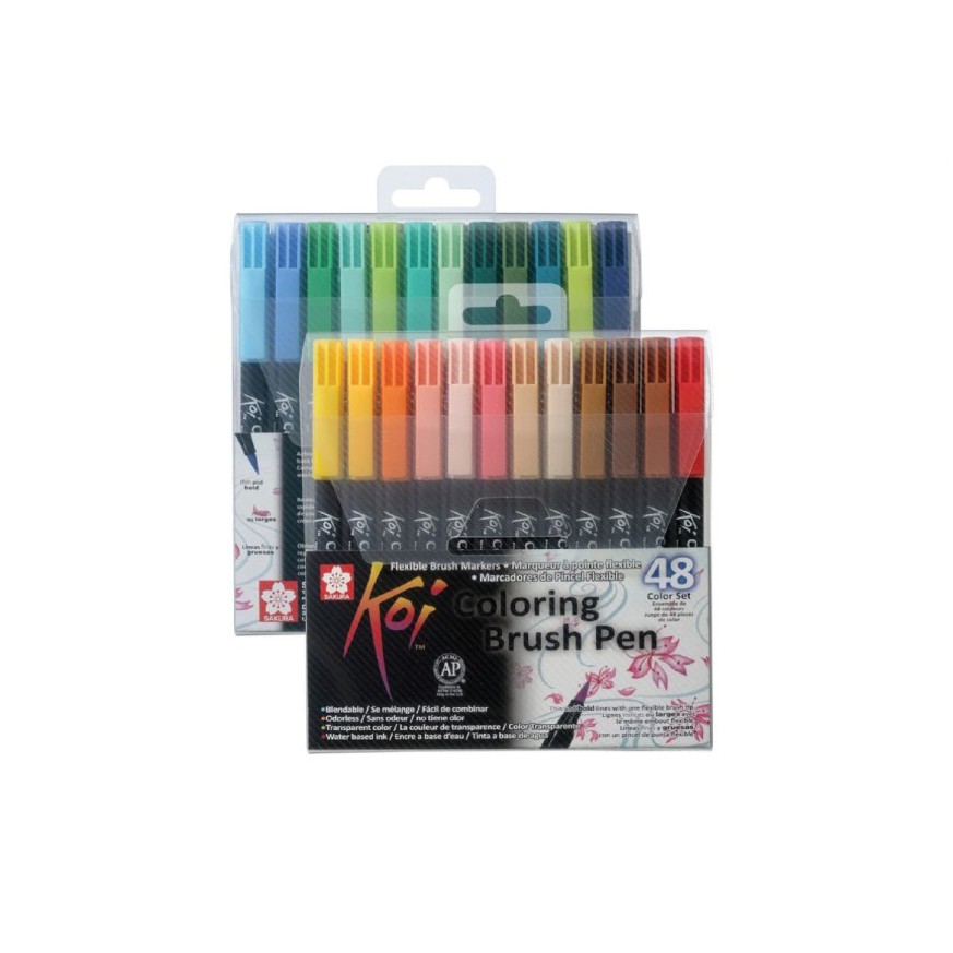 

Sakura Koi Coloring Brush Set 48