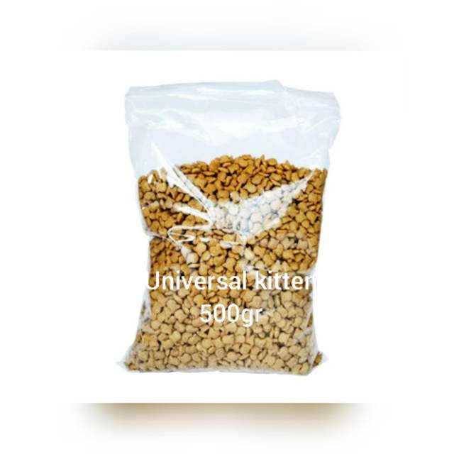 Pakan kucing universal kitten repack 500