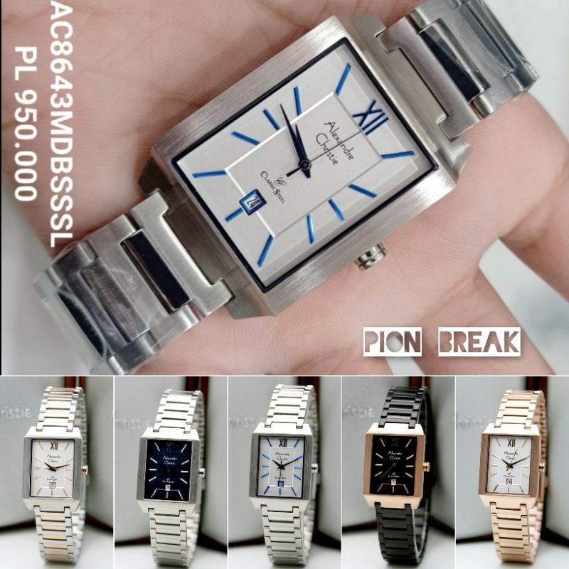 JAMTANGAN PRIA KOTAK ALEXANDRE CHRISTIE AC 8643 | AC 8643 MEN | AC8643 ORIGINAL