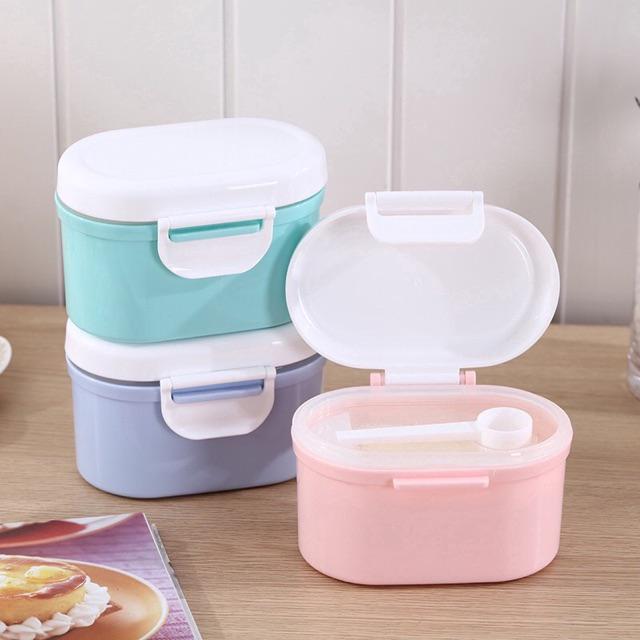 Large Tempat Kotak Penyimpanan Susu Bubuk Toples Portabel Sealed