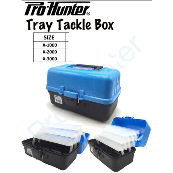 tackle box pro hunter x1000-x3000