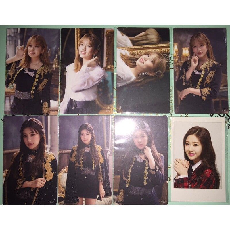 IZ*ONE IZONE VAMPIRE PHOTOCARD PC (HYEWON YUJIN)