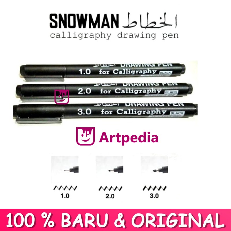 

Snowman Calligraphy / Snowman Drawing Pen for Calligraphy Terlaris dan Termurah