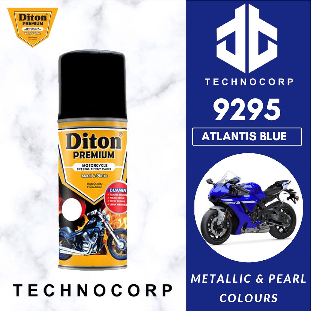 

Cat Semprot DITON PREMIUM 9295 ATLANTIS BLUE / YAMAHA MOVISTAR BLUE